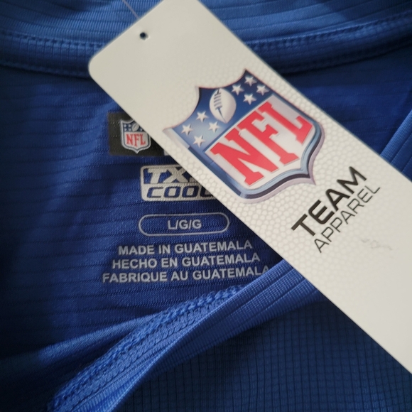 NEW NWT Indianapolis Colts Blue Sleeveless Shirt-Large - Picture 2 of 2